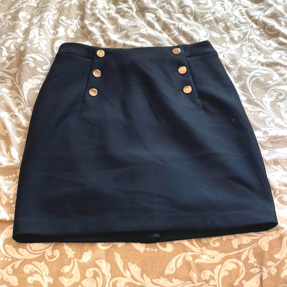 Black skirt